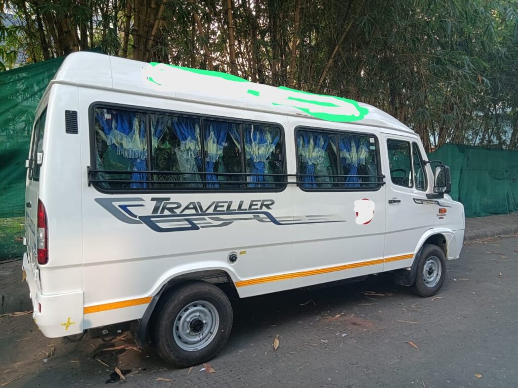 12 seater tempo traveller on rent in kolkata
