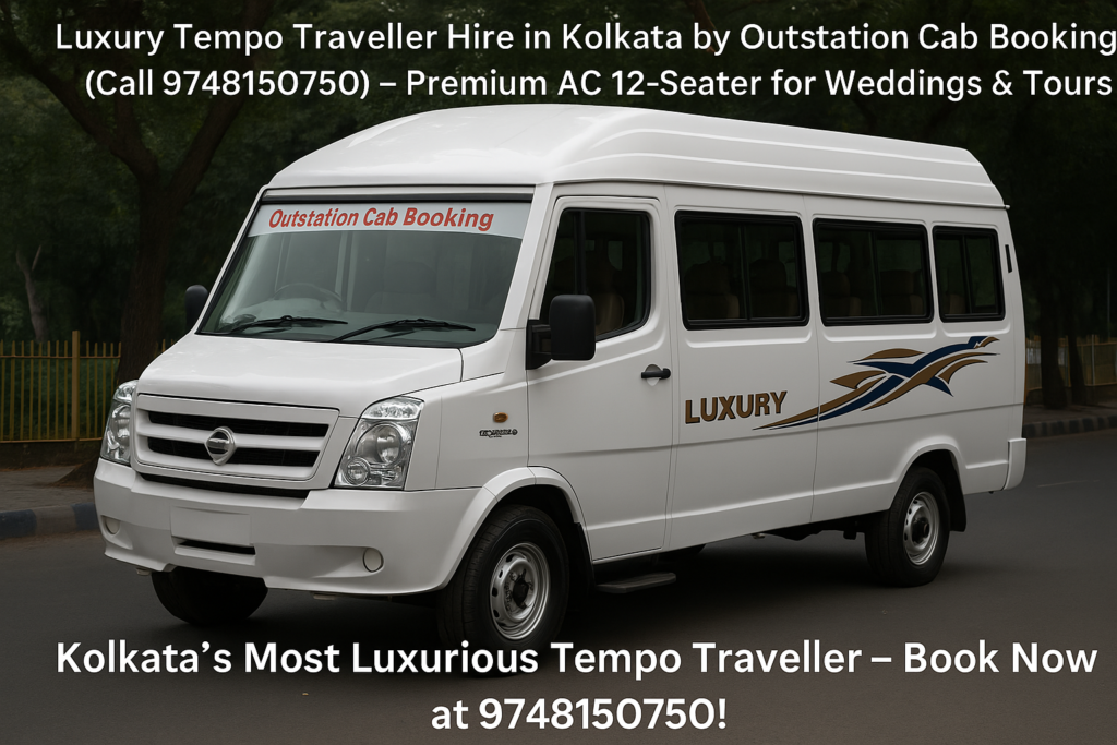 Luxury Tempo Traveller Hire in Kolkata